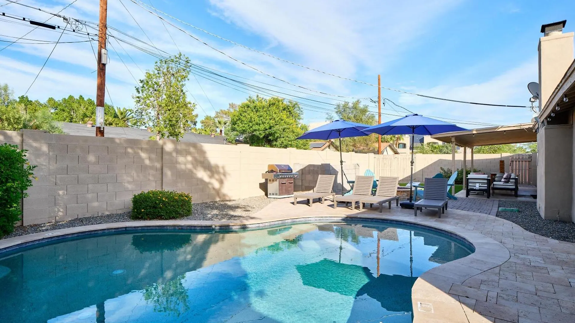 Old Town Saguaro - Private Pool, Fire Pit & Games Villa Scottsdale Semesterbostad