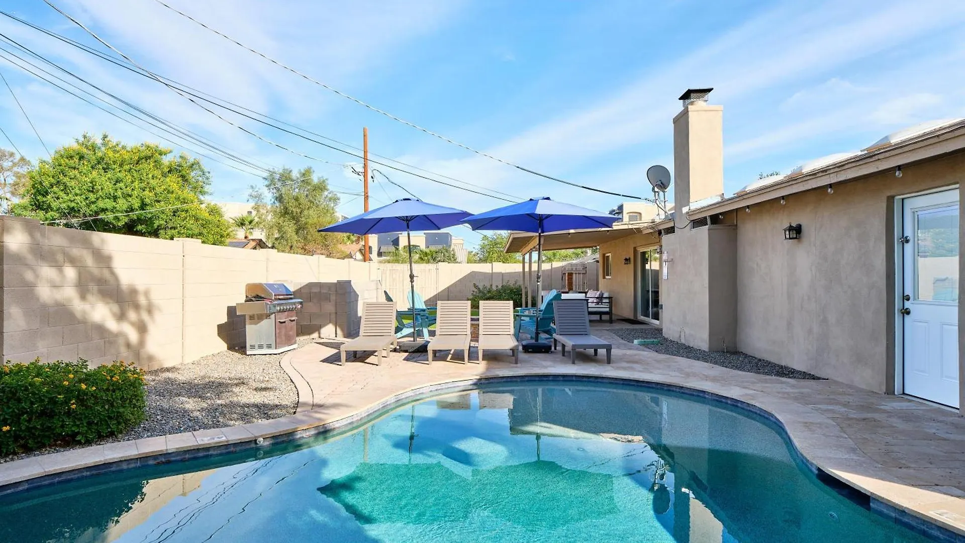 Semesterbostad Old Town Saguaro - Private Pool, Fire Pit & Games Villa Scottsdale
